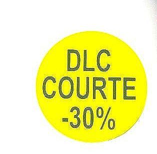 Etiquette DLC Courte -30%